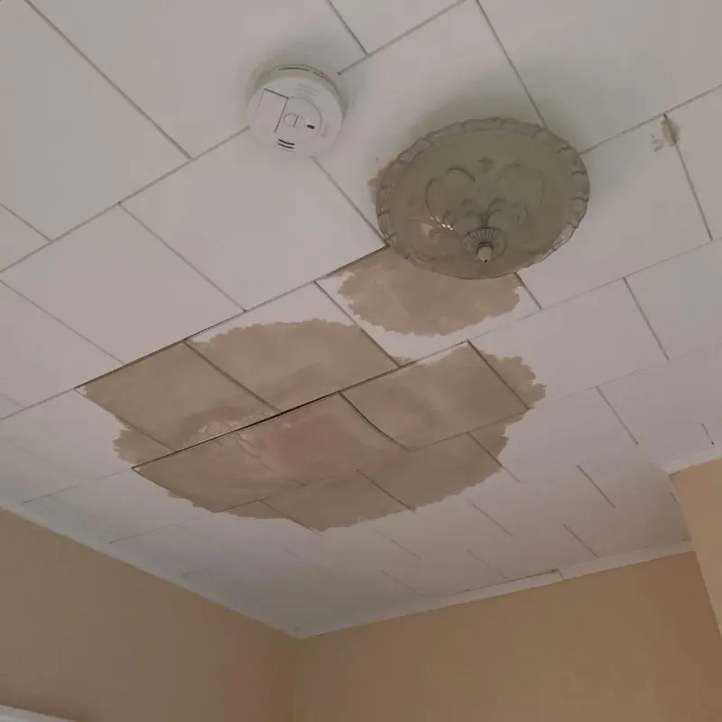 Ceiling Water Damage Repair in East Kingston, NH